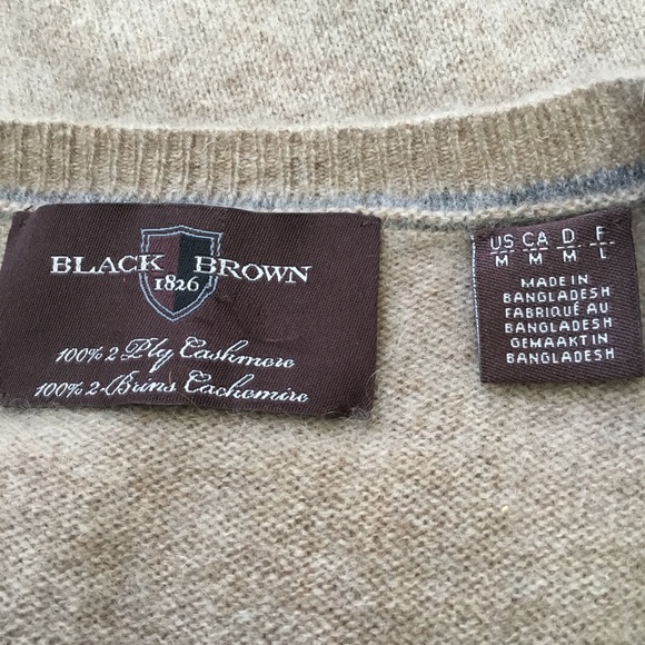 Black Brown 1826 sweater. - Picture 5 of 5